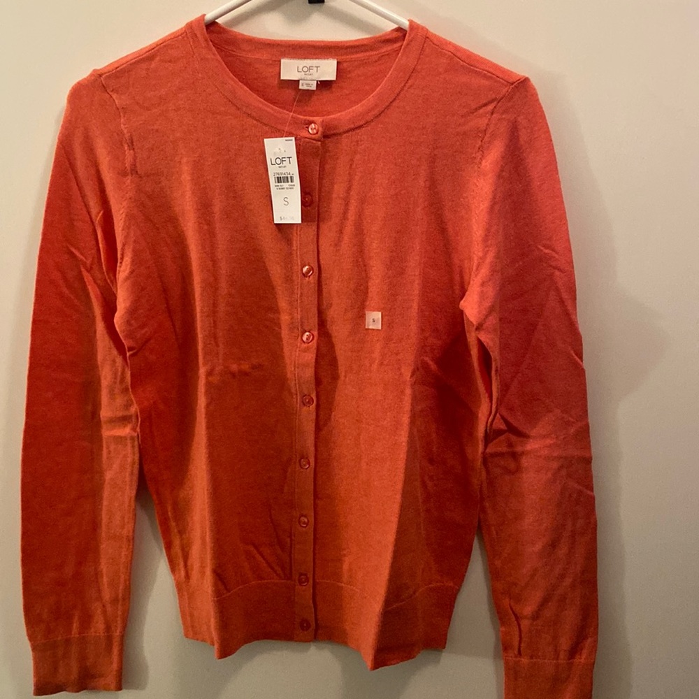 New with tag: Loft Crew Neck Cardigan